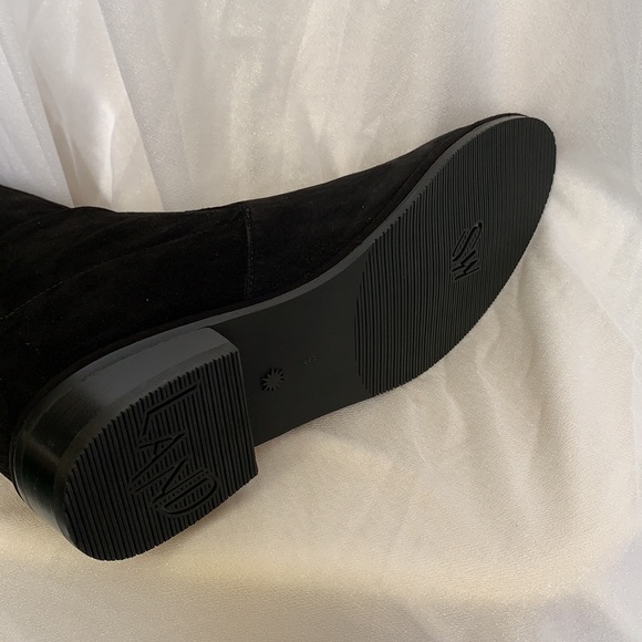 Brand New Stuart Weitzman Lowland Suede Stretch Boots 6.5 - Picture 6 of 7